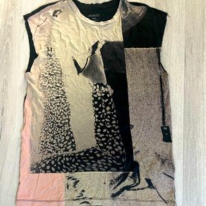 All Saints Cutoff Tee